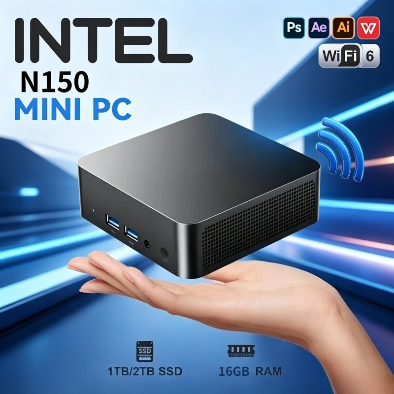 Pc Gaming Intel - Intel Core N150 Mini Przenośny Komputer