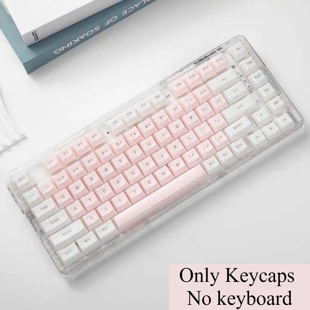Przezroczyste klawisze Crystal – Pc Gaming Pink recenzja i cena
