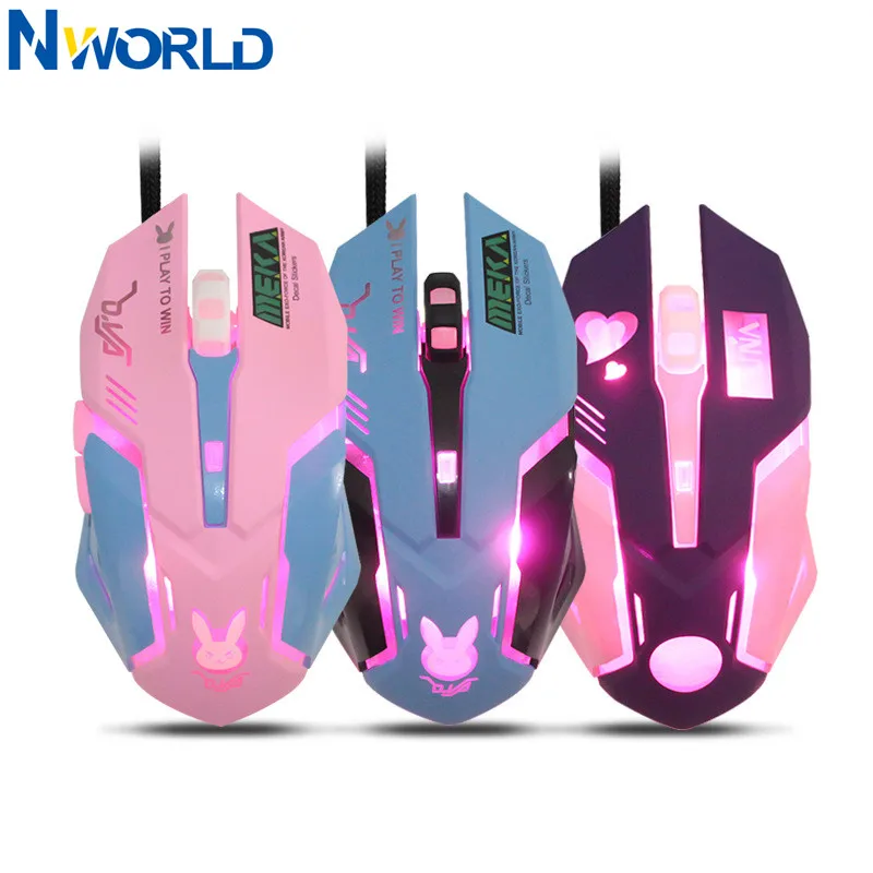 Mysz gamingowa OW z 6 przycisk – Pc Gaming Pink recenzja i cena